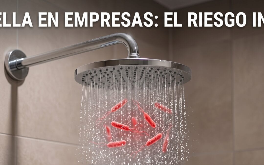 Riesgo de Legionella en las empresas: señales de alerta, normativa y cómo proteger tu negocio